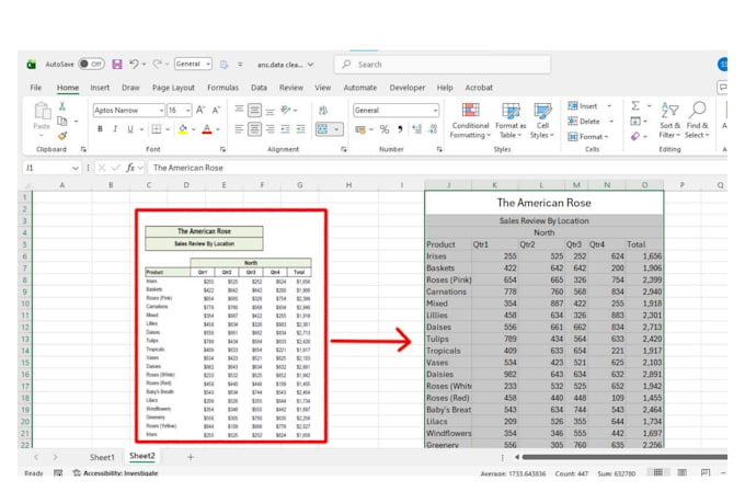 convert your PDF into an excel sheet